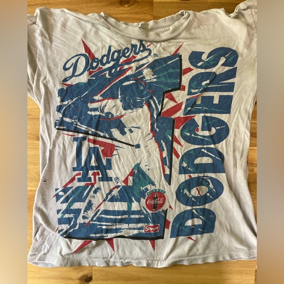 Dodgers giveaway tshirt 1994 vs. Astros - Picture 4 of 16